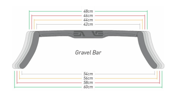 ENVE Gravel Bar Measurements