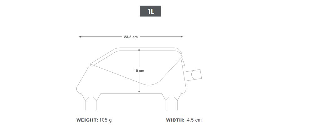 Apidura 2022 Racing tt pack dims 1L