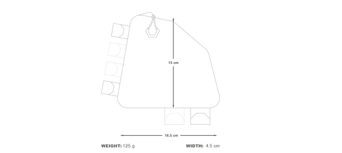 Apidura 2022 Backcountry rear tt pack dims Apidura 2022 Backcountry rear tt pack dims