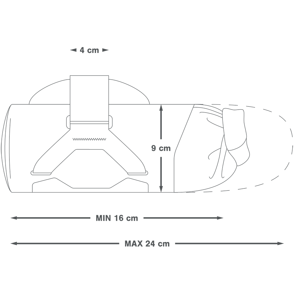 Apidura 2022 Backcountry downtube pack 1.8l dims