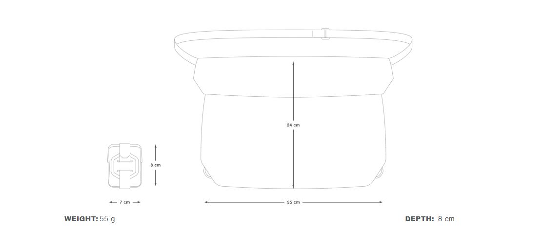 Apidura 2022 - packable musette dimensions