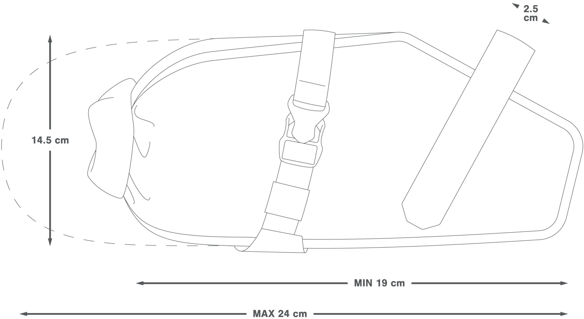 2023 APIDURA RACE SADDLE PACK 3