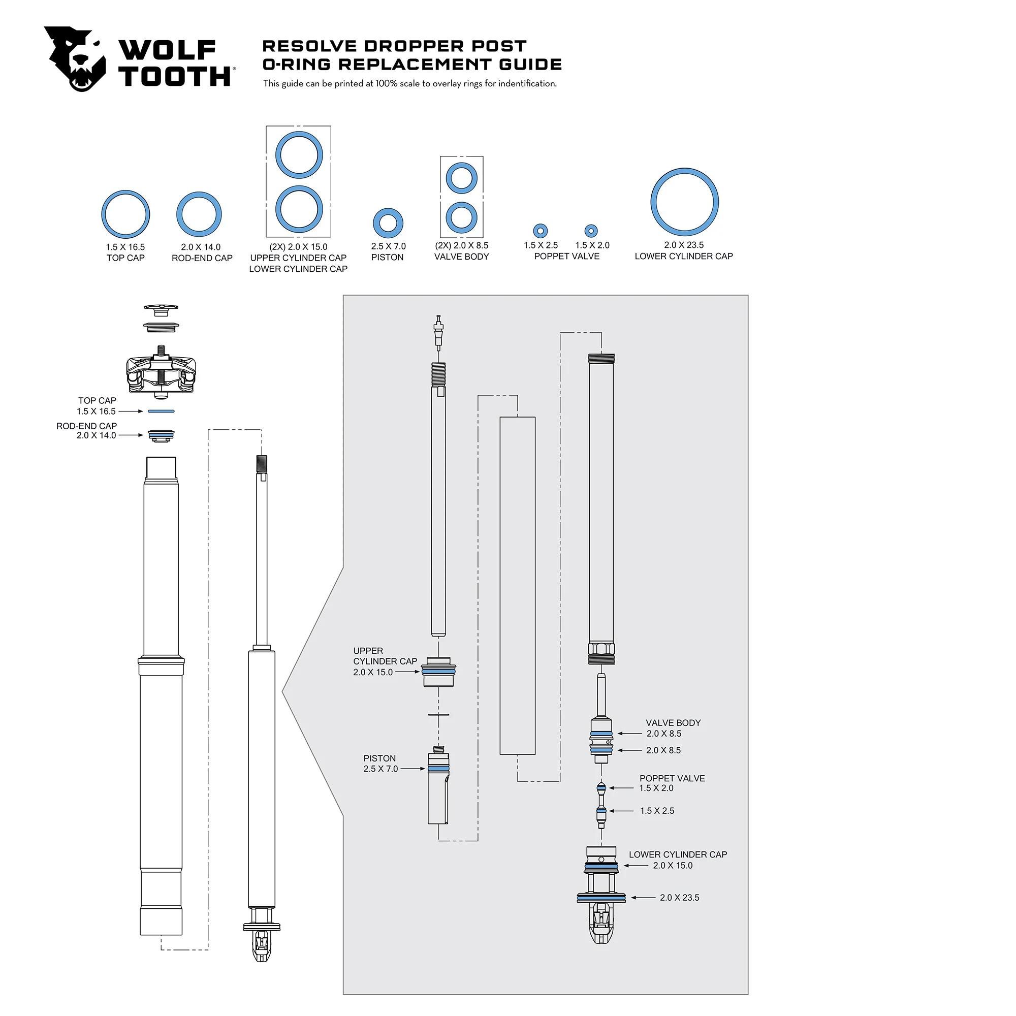 2023 Wolf Tooth Resolve O-Ring