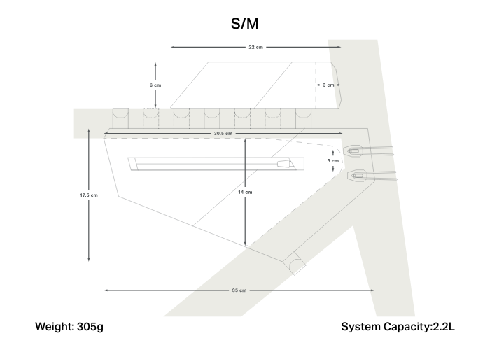 2025 Apidura Aero System S/M 2025 Apidura Aero System S/M