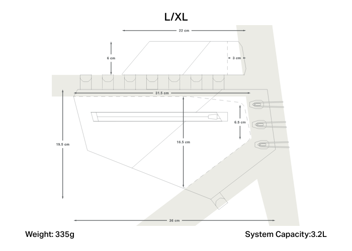 2025 Apidura Aero System L/XL
