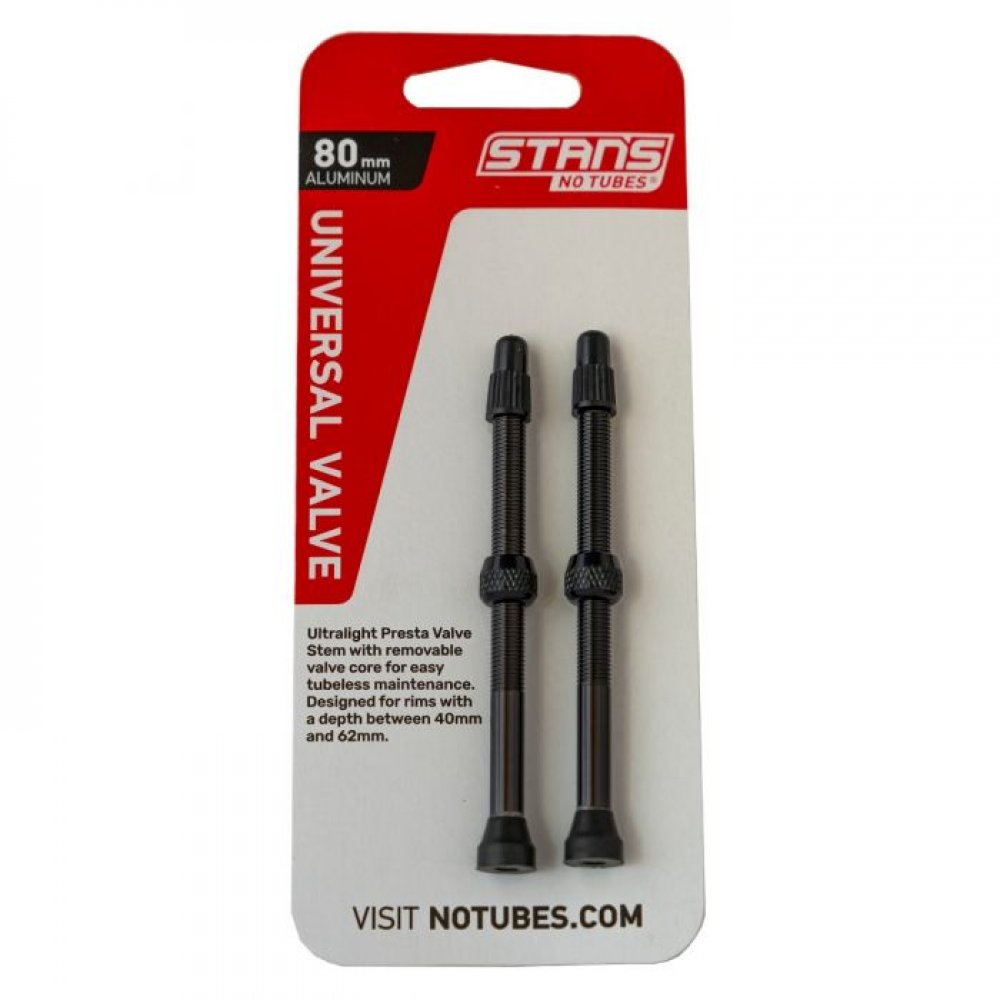 Stan's No Tubes Universal Schrader Tubeless Valve Stems 32mm - West Hill  Shop