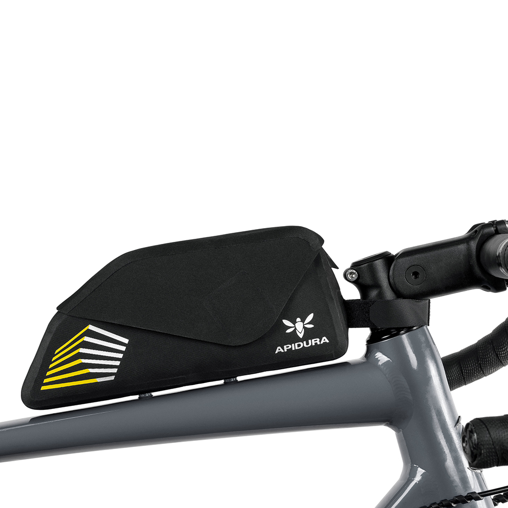 Apidura Racing Bolt On Top Tube Pack | Wide Open | Shop Now