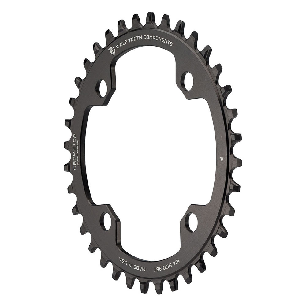 Wolf Tooth Drop Stop Chainrings | Wide Open | Shop Now
