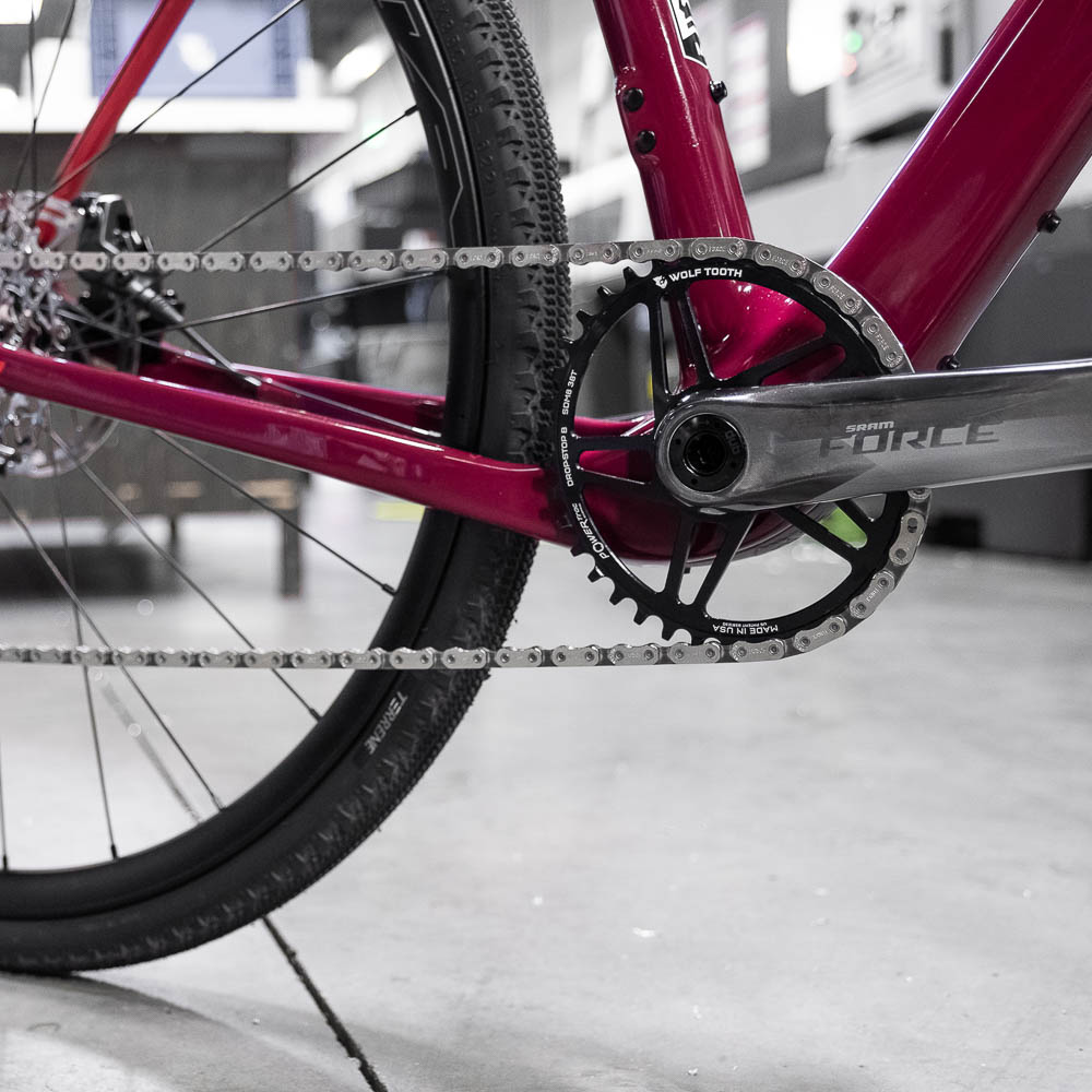 Wolf Tooth SRAM 8-Bolt Drop Stop Chainrings | Wide Open